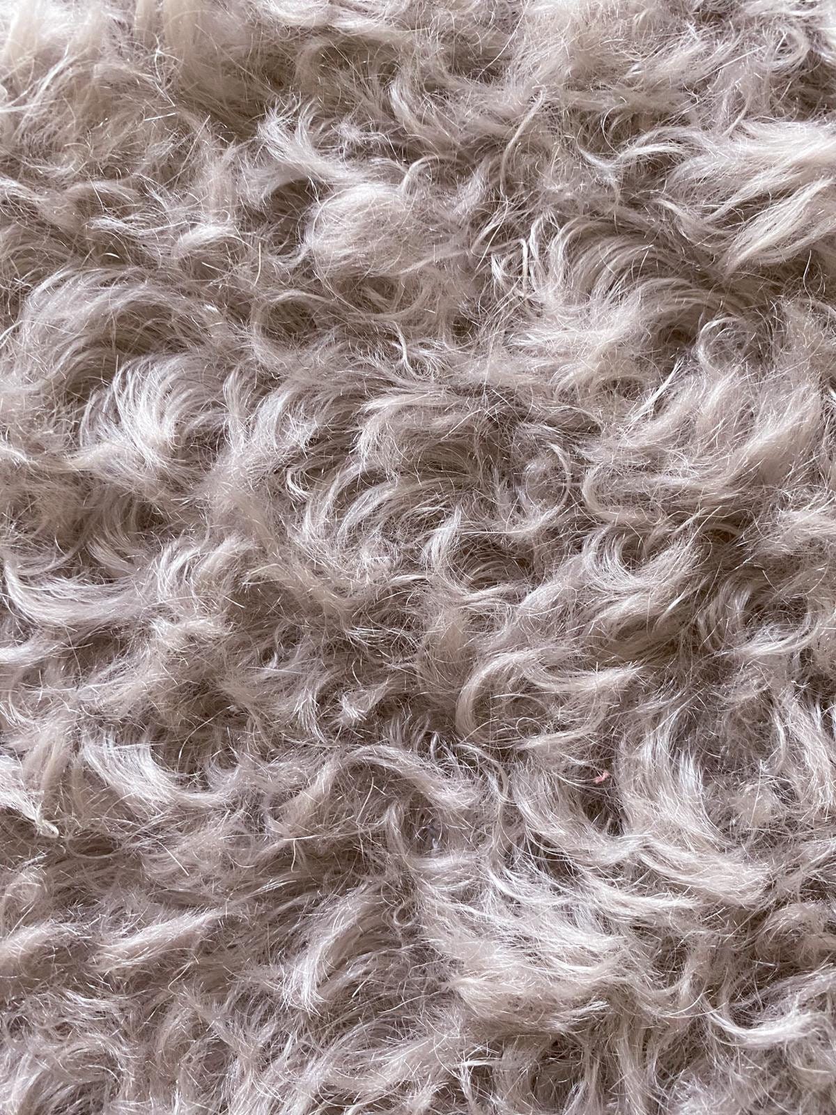 Teddy Bear DIY original  100%  Mohair Fabric Steiff Schulte 5973 , Made in Germany