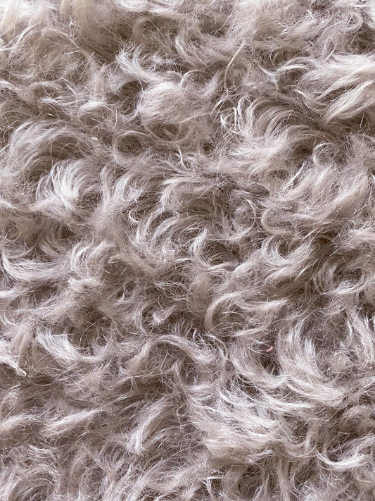 Teddy Bear DIY original  100%  Mohair Fabric Steiff Schulte 5973 , Made in Germany