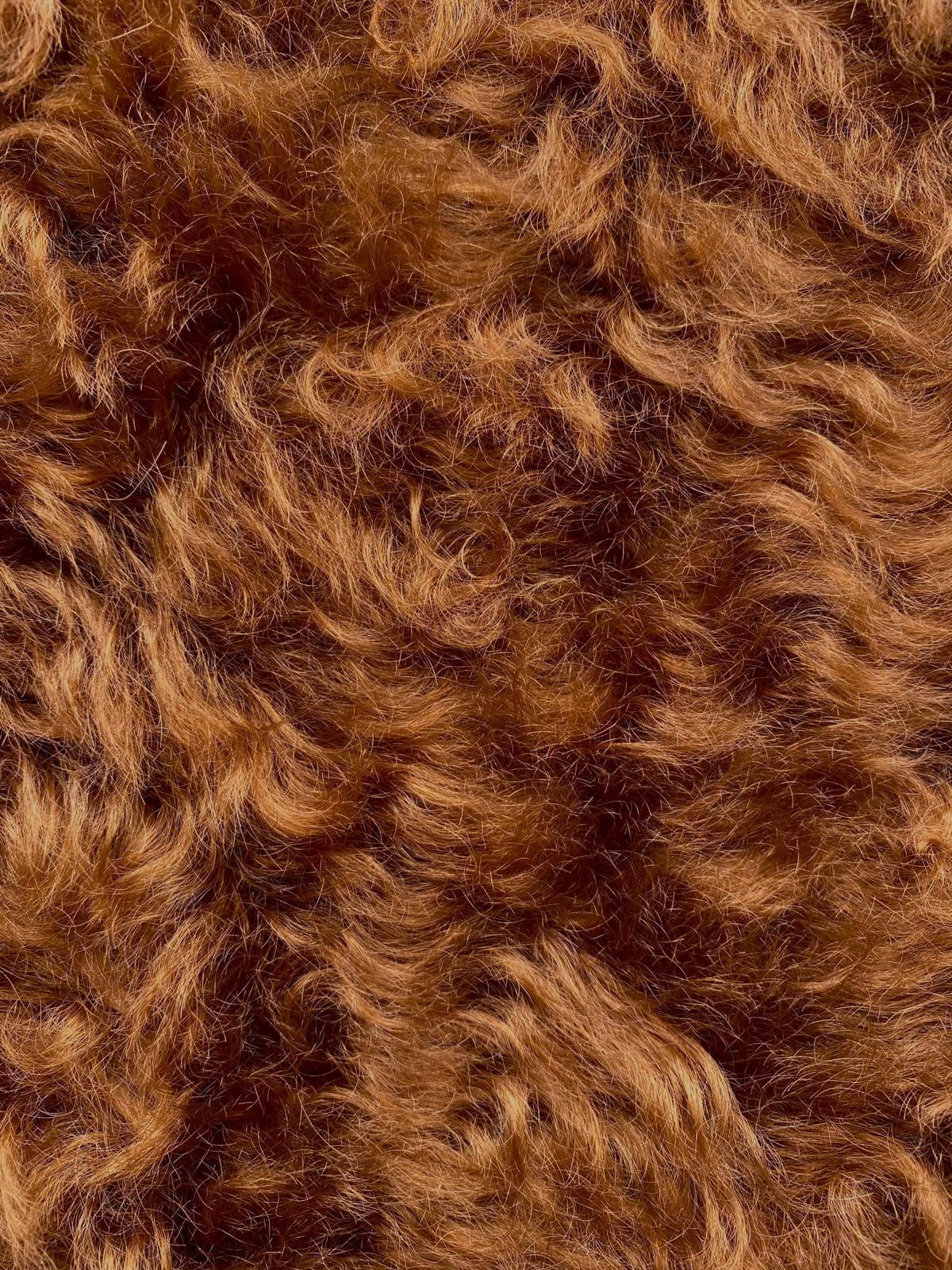 Teddy Bear DIY original  100%  Mohair Fabric Steiff Schulte 5052 , Made in Germany