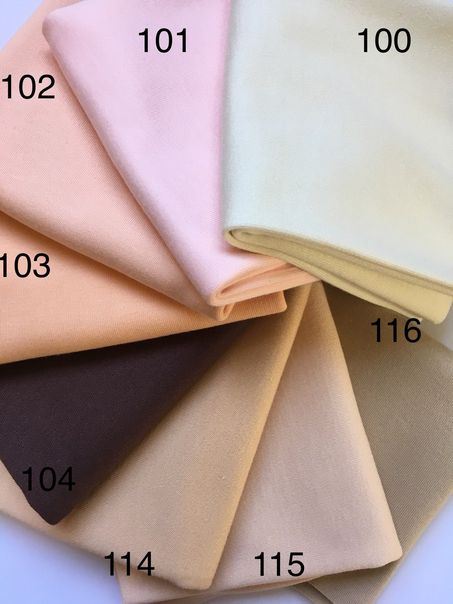De Witte Engel Doll Jersey Skin Coloured Fabric DIY face and Body Doll Making