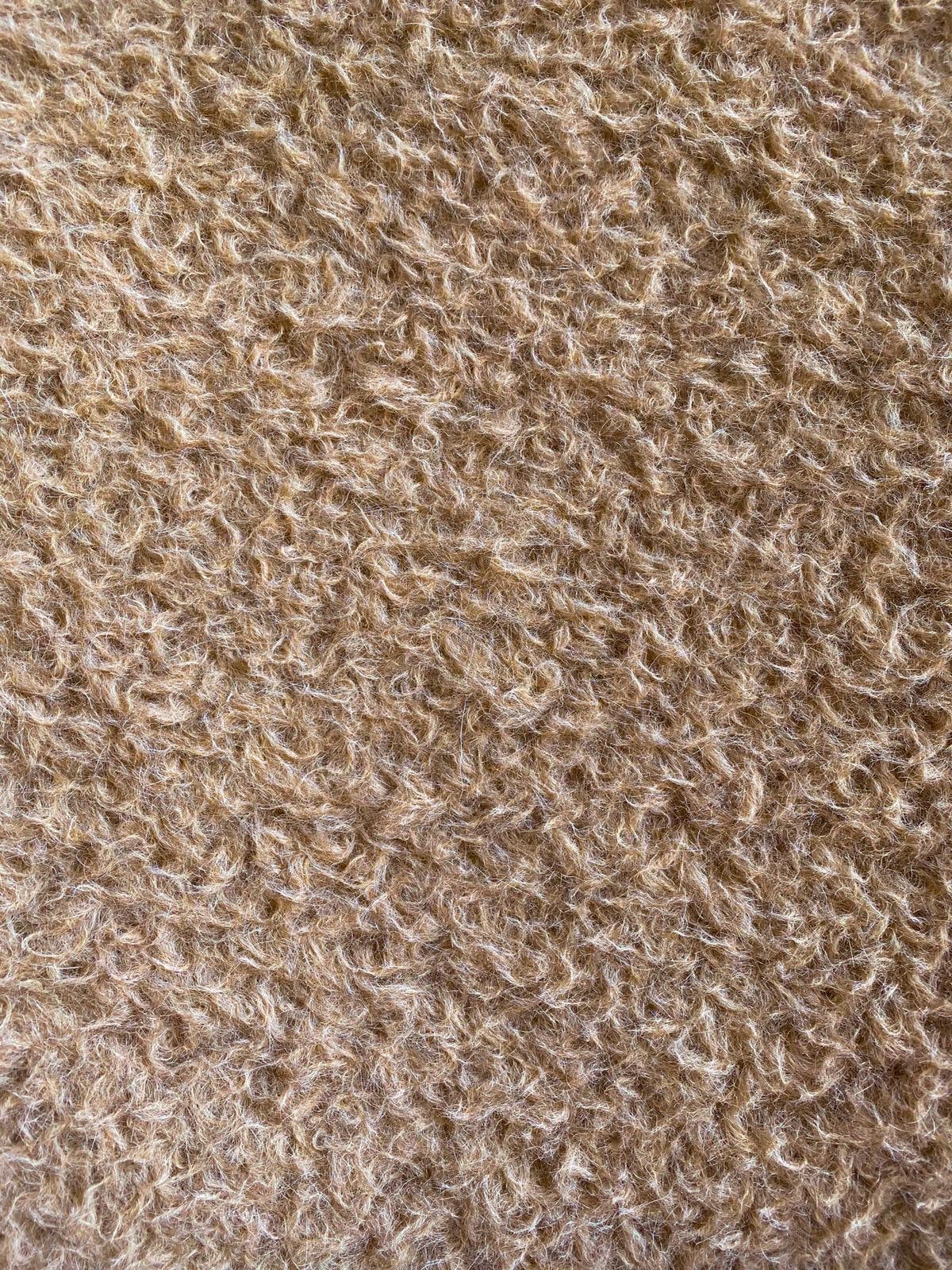 Teddy Bear DIY original  100% Alpaca Fabric Steiff Schulte 5490 , Made in Germany