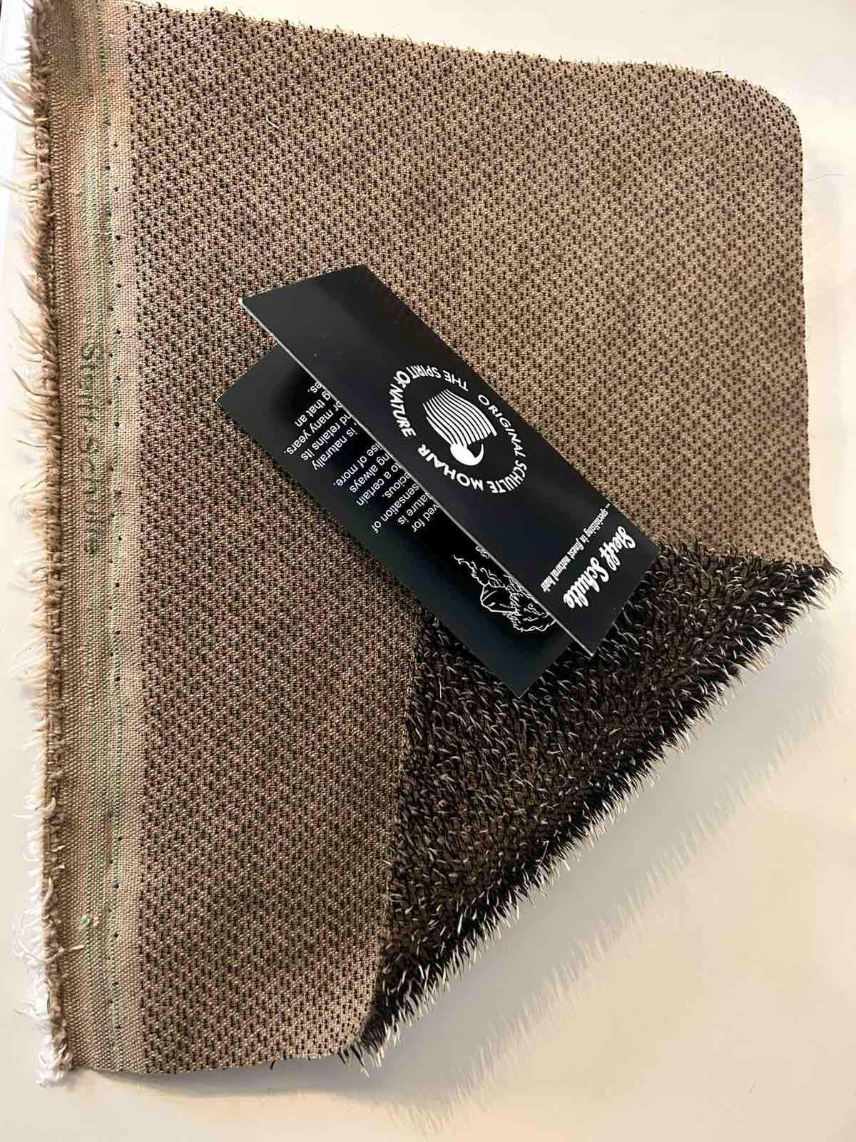 Hedgehog realistic Mohair Fabric DIY original  100%  Steiff Schulte 20121 , Made in Germany